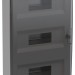 Корпус ЩРН-П-36 TEKFOR IP41 черн. прозр. дверь пластик. IEK TF5-KP12-N-36-41-K01-K03