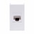 Розетка компьютерная 1-м 1мод. Viva RJ45 кат.6A бел. DKC 45078