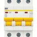 Выключатель автоматический модульный 3п C 20А 4.5кА ВА47-29 IEK MVA20-3-020-C