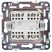 Выключатель проходной 2-кл. SKANDY 10А SK-V05Bl черн. IEK SK-V22-0-10-K02