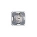 Розетка компьютерная 1-м СП Glossa RJ45 кат.5E механизм бел. SE GSL000181K