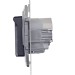 Розетка 1-м СП Inspiria 16А IP44 250В 2P+E защ. шторки с крышкой немецк. стандарт механизм антрацит IEK 673743