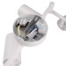 Светильник PCL-0606 6xGU10 IP20 230В WH настен./потолочн. декор. под лампу JazzWay 5066786