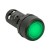 Кнопка SW2C-10D с подсветкой зел. NO EKF sw2c-md-g