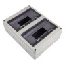 Бокс модульный накладной PDB/W 4024 GR (ЩРН-ПГ-24) IP65 пластик. JazzWay 5072145