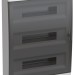 Корпус ЩРН-П-54 TEKFOR IP41 черн. прозр. дверь пластик. IEK TF5-KP12-N-54-41-K01-K03