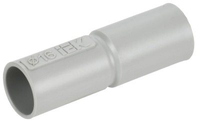 Муфта соединительная для жестких труб d16 GIG-16 ELASTA IEK CTA10D-GIG16-K41-100