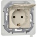 Розетка 1-м СП Inspiria 16А IP44 250В 2P+E защ. шторки с крышкой немецк. стандарт механизм сл. кость IEK 673741