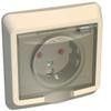 Розетка 1-м СП Этюд 16А IP44 250В с заземл. защ. шторки крем. SE PC16-044K Розетка 1-м СП Этюд 16А IP44 250В с заземл. защ. шторки крем. SE PC16-044K