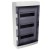 Бокс модульный накладной PDB/W 4036 GR (ЩРН-ПГ-36) IP65 пластик. JazzWay 5072169