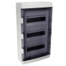 Бокс модульный накладной PDB/W 4036 GR (ЩРН-ПГ-36) IP65 пластик. JazzWay 5072169