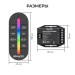 Контроллер RGBW 12/24В 288/576Вт 4 канала 24А IP20 ПДУ RF сенсорный Apeyron 04-104