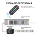 Контроллер RGBW 12/24В 288/576Вт 4 канала 24А IP20 ПДУ RF сенсорный Apeyron 04-104
