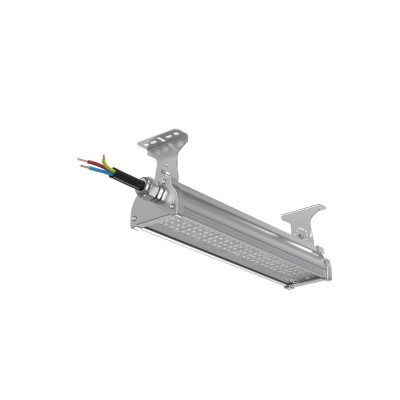 Светильник светодиодный ДСП WP 24 C 30W VW 840 L400 EL SI CL 400х220х190мм 30Вт 4000К IP66 пылевлагозащ. Русский Свет 27072423955