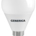 Лампа светодиодная G45 10Вт шар 6500К E14 230В GENERICA LL-G45-10-230-65-E14-G