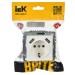 Розетка BRITE РЮш10-1-БрБ 16А с USB A+A 2.1А с заземл. защ. шторки механизм бел. IEK BR-R14-16-U21-D21-K01