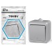 Переключатель 1-кл. ОП Dita IP54 10А 250В сер. TOKOV ELECTRIC TKL-DT-P1-C06-IP54