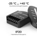 Диммер 12/24В 288/576Вт 3 канала 24А IP20 ПДУ RF сенсорный для монохромной светодиодной ленты Apeyron 04-101