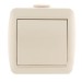 Выключатель 1-кл. ОП Nata 10А IP20 крем. LEZARD 710-0300-100