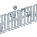 Комплект соединительный для лотка H60 RWVL 60 FS (болт+гайка) OBO 6067115