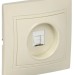 Розетка компьютерная 1-м СП Кварта РК10-ККм IP20 крем. GENERICA EKK10-K33-DM
