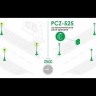 Реле времени астрономическое PCZ-527 2х16А 24-264В AC/DC 2 переключ. контакта IP20 2 канала монтаж на DIN-рейке F&F EA02.002.006