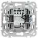 Выключатель проходной 1-кл. СП FLITE ВС61-1-1-ФлЧ 10А с индикацией механизм черн. IEK FI-V12-1-10-1-K02