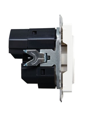 Розетка BRITE РЮш10-2-БрБ 16А с USB A+A 3.1А с заземл. защ. шторки механизм бел. IEK BR-R14-16-U21-D31-K01 Розетка BRITE РЮш10-2-БрБ 16А с USB A+A 3.1А с заземл. защ. шторки механизм бел. IEK BR-R14-16-U21-D31-K01