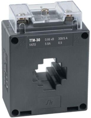 Трансформатор тока ТТИ-30 150/5А кл. точн. 0.5S 5В.А IEK ITT20-3-05-0150 Трансформатор тока ТТИ-30 150/5А кл. точн. 0.5S 5В.А IEK ITT20-3-05-0150