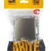 Розетка BRITE РСбш10-3-БрШ 16А IP20 с заземл. защ. шторки с крышкой механизм шампань IEK BR-R16-16-K37