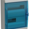 Корпус КМПн-24 TEKFOR IP65 син. прозр. дверь пластик. IEK TF5-KP72-N-24-65-K03-K07