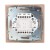 Выключатель 1-кл. СП Mira 10А IP20 со вставкой свет. корич. перламутр. LEZARD 701-3131-100