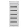 Основание силового щита Nova с DIN-рейками 60мод. IP41 PROxima EKF nv-pbase-60