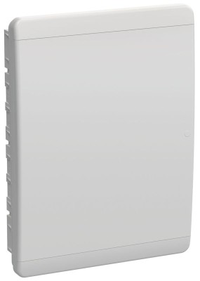 Корпус ЩРВ-П-54 TEKFOR IP41 бел. дверь пластик. IEK TF5-KP13-V-54-41-K01-K01