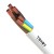 Провод TOKOV ELECTRIC ПВС 5х6(4х6+1х6) 380В Б (бухта) (м) 1945508