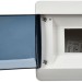 Корпус ЩРВ-П-6 UNION Compact IP41 черн. прозр. дверь пластик. IEK UIC-KP12-V-06-41-K01