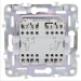 Выключатель проходной 2-кл. SKANDY 10А SK-V10G с индикацией графит IEK SK-V22-1-10-K53