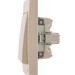 Переключатель проходной 1-кл. СП Rain IP20 крем. LEZARD 703-0303-105