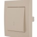 Переключатель проходной 1-кл. СП Rain IP20 крем. LEZARD 703-0303-105