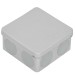 Коробка распаячная ОП КМ42455 100х100х50мм IP67 8 вводов сер. IEK UKO21-100-100-050-K41-66
