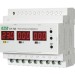 Реле контроля напряжения CP-723 (трехфазное; два режима работы - три однофазных реле или трехфазное реле напряжения; монтаж на DIN-рейке; 100…450 AC 3NO 3х63А) F&F EA04.009.015