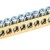 Шина PEN "земля-ноль" 8х12мм 14/2 (14групп/крепеж по краям) IEK YNN21-14-100