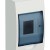 Корпус ЩРН-П-4 Krepta 3 IP41 навесной пластик. бел. IEK MKP12-N-04-40-20