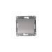 Переключатель проходной 1-кл. СП Glossa 10А IP20 (сх. 6) 10AX механизм платина SE GSL001261