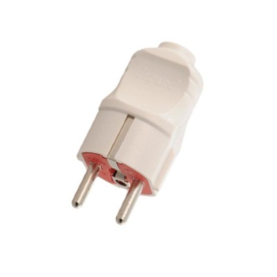Вилка Accessories с заземл. UPS бел. LEZARD 715-0501-605 Вилка Accessories с заземл. UPS бел. LEZARD 715-0501-605