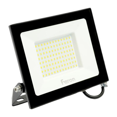 Прожектор светодиодный LL-922 100Вт 4000К IP65 AC 230В/50Гц 2835SMD черн. FERON 48108