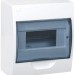 Корпус ЩРН-П-8 Krepta 3 IP41 навесной пластик. бел. IEK MKP12-N-08-40-20
