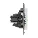 Розетка компьютерная 2-м СП Pixel RJ45 кат.5E механизм перламутр. TOKOV ELECTRIC TKE-PX-RC2-C04