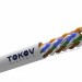 Кабель витая пара F/UTP 4х2х24AWG(0.52мм) кат.5E PVC indoor Fluke tested 305м (м) PRO TOKOV ELECTRIC TKP-C06-F42-5E-RU-PVC