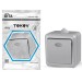 Выключатель 1-кл. ОП Dita IP54 10А 250В с индикацией сер. TOKOV ELECTRIC TKL-DT-V1I-C06-IP54